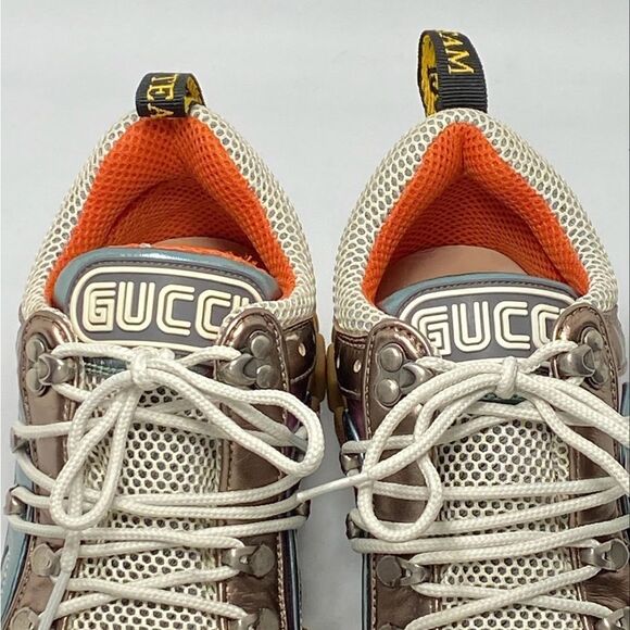 Gucci Flashtrek Leather Sneaker size 36.5 - Picture 7 of 14